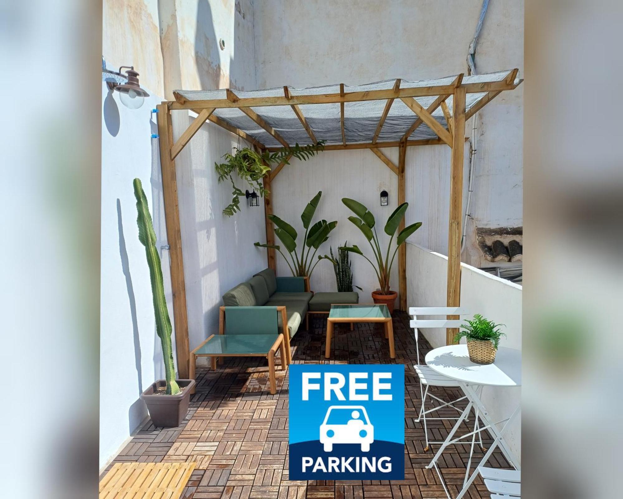 Ferienwohnung Historic Center Private Terrace Málaga Exterior foto